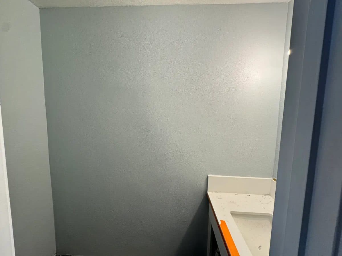 Bathroom drywall repair after water leak - Carmichael, CA